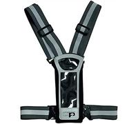 Ultimate Performance Stile LED Runners Phone Vest Black/Reflective