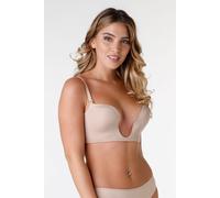 Wonderbra New Ultimate Deep Plunge Bra - Nude, Nude, Size 34, Women Nude