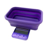 Ultimate Precision Digital Scale with 1000g Capacity, 0.1g Accuracy, Dual-Line Display, Collapsible Silicone Bowl, and Seven Weighing Modes