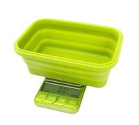 Ultimate Precision Digital Scale with 1000g Capacity, 0.1g Accuracy, Dual-Line Display, Collapsible Silicone Bowl, and Seven Weighing Modes