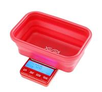 Ultimate Precision Digital Scale with 1000g Capacity, 0.1g Accuracy, Dual-Line Display, Collapsible Silicone Bowl, and Seven Weighing Modes