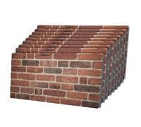 Ultimate Premium Products | 3D Wall Panels | Natural Brick Effect Cladding Styrofoam | Ideal for Kitchen, Living Room, Bedroom | Babylon | 8 Piece | 40 inch x 20 inch | Covers 4.1 sq m