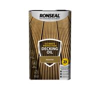 Ultimate Protection Decking Oil Natural Oak Outdoor Timber Treatment - 5L