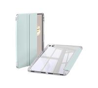 Ultimate Protective Cover Compatible with Huawei MatePad Pro 12.2'' 2024 2025 Shockproof Case with Stylus Holder Trifold Stand Acrylic Hard Back Shell(Mint green)