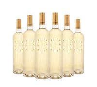 Ultimate Provence - White Wine Côtes de Provence AOP - Rolle (Vermentino) - Menton Lemon, Floral Notes & White Pepper - Vegan - Perfect for Celebrations - Case of 6 x 75cl Bottle