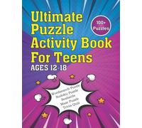 Ultimate Puzzle Activity Book For Teens ages 12-18: Teens Great Fun With Sudoku, Word search , Trivia quiz , Sea battle and more