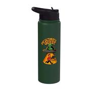 Ultimate Quest Alien Pizza Stainless Steel Insulated Water Bottle