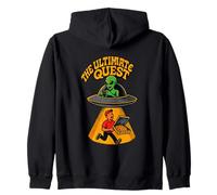 Ultimate Quest Alien Pizza Zip Hoodie
