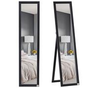 Ultimate Reflections: HOMCOM Full Length Mirror, Stand or Mount, Black