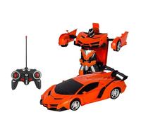 Ultimate Remote Control Car - Transforming Robot Vehicle Super Fast All Terrain Stunts for Kids and Adults Exciting Action and Adventure Driving Experience (D, One Size)
