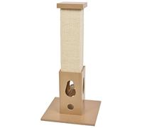 Ultimate Scratch and Play Post | Scratch Tower Design, Interactive Play, Helps Reduce Boredom, Durable Construction, Suitable for Indoor Cats