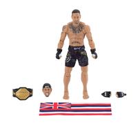 Ultimate Series Limited Edition Max Holloway, 6 Inch Collector Action Figure - Includes Alternate Head and Gloved Hands, Fight Shorts, Belt and