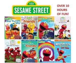 Ultimate Sesame Street DVD Collection - Learning & Educational: Sing Yourself Silly/ Bets of Friends/ Love the Earth/ Springtime Fun/ What Makes You Happy/ Wonderful World of Friends/ Elmo's Rainbow/
