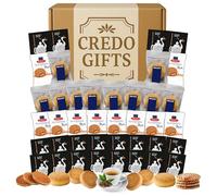 Ultimate Shortbread Biscuits Hamper Gift Set With Tea & Stroopwafels - Afternoon Treat Selection Featuring 10 Buttery Biscuits, 20 Flavourful Teabags & 10 Caramel Wafers - Present For Her Or Him