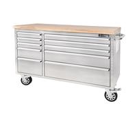 Ultimate Stainless Steel Tool Chest 10 Drawer 56" Heavy Duty XL