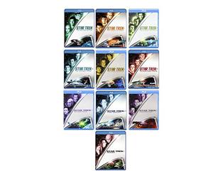 Ultimate Star Trek 10-Movie Blu-ray Collection Bundle: I, II, III, IV, V, VI, VII, VIII, IX, X (1-10) - Motion Picture/Wrath of Khan/Search for Spock/Voyage Home/Final Frontier/Undiscovered Country