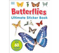 Ultimate Sticker Book: Butterflies: More Than 60 Reusable Full-Color Stickers