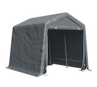 Ultimate Storage Tent, Heavy Duty Metal Frame 2.8x2.4x2.4m, Dark Grey