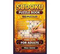 Ultimate Sudoku Challenge for Adults - Hard Edition (Pocket Size): 180 Tough 9×9 Puzzles • 1 Puzzle Per Page • Compact 5×8 Travel Format (ClearMind Sudoku - Series for Adults & Seniors)