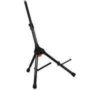 Ultimate Support Amplifier Stand, Black, 3.19 lbs, 4.15 x 16 x 3.7 inches, Synthetic, 75 lbs Capacity, 3 Tilt Angles, Foldable, Assembly Required