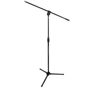 Ultimate Support MC-40B Pro Microphone Boom Stand with Tripod Base | Tripod Base, Telescoping Boom, Secure Clutch, Heavy-duty Steel, Stable Mic Mount, Durable, Professional Studio Stand
