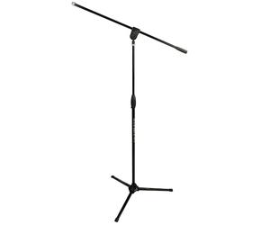 Ultimate Support MC-40B Pro Microphone Boom Stand with Tripod Base | Tripod Base, Telescoping Boom, Secure Clutch, Heavy-duty Steel, Stable Mic Mount, Durable, Professional Studio Stand