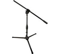 Ultimate Support MC-40B Pro Short Weighted Base Microphone Stand | Short Boom Arm, Heavy Weighted Base, Professional Studio Stand, Adjustable Mic Mount, Durable Steel Clutch