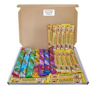 Ultimate Sweet Box 21 Pack of Millions Mini Chew Bags & Tropical Fizz Chew Bars Fun & Fruity Assortment for All Ages