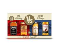 Ultimate Taste Off - 4 x 5cl Buffalo Trace Kentucky Straight Bourbon, Jack Daniel’s Old No. 7 Tennessee Whiskey, Famous Grouse Blended Scotch Whisky & Bell’s Original Blended Scotch.