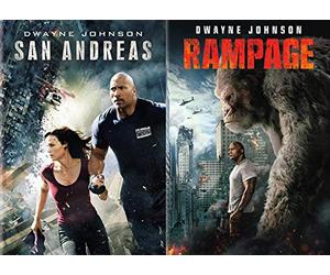 Ultimate "The Rock" Collection: From Fighting Huge Monsters to Fighting Natural Disasters: San Andreas + Rampage Double DVD Bundle