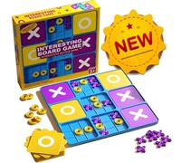 Ultimate Tic Tac Toe Game,Noughts and Crosses Games,2 Player Board Games For Family Game Night,Tic Tack Toe for Adults Teenagers Kids Couples Groups
