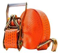 Ultimate Tie Down Straps, Cargo Ratchet Straps With J-Hook, 13228 LBS Load Capacity, Lengths 1.0-20.0m(6.0m/19.7Ft)