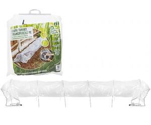 Ultimate Transparent Grow Tunnel - 3m x 45cm x 45cm - (1 Pc.) - Versatile & Durable Design - Perfect For All Seasons
