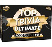 Cheatwell Games Top Trivia Ultimate, Quiz Game - 5000 Questions to Test Your Knowledge & Memory on Music, Film, Television, Science, Food, General Knowledge, for Ages 14 Plus