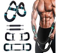 Ultimate Twister Arm Trainer, Adjustable 40-100lbs Portable Spring Resistance Chest & Arm Workout Equipment , Portable Detachable Upper Body Fitness Machine for Home & Gym.