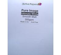 Ultimate White Smooth Card A4 300gsm 75 Sheets