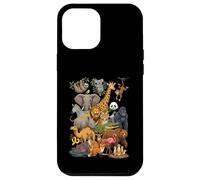 Ultimate Wild Animal Kingdom Character Collage Case for iPhone 12 Pro Max