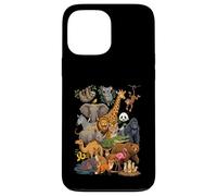 Ultimate Wild Animal Kingdom Character Collage Case for iPhone 13 Pro Max
