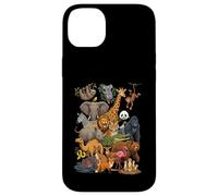 Ultimate Wild Animal Kingdom Character Collage Case for iPhone 14 Plus