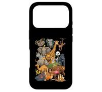 Ultimate Wild Animal Kingdom Character Collage Case for iPhone 17 Pro