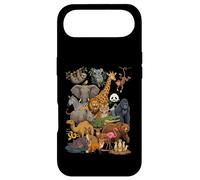 Ultimate Wild Animal Kingdom Character Collage Case for iPhone Air