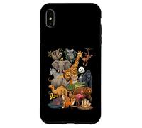 Ultimate Wild Animal Kingdom Character Collage Case for iPhone XS Max