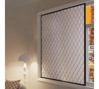 Ultimate Window Insulation Drape Kit - Thermal Blackout Curtains for Bedroom Windproof & Coldproof Noise Reduction Energy Efficient Window Cover for Winter Protection
