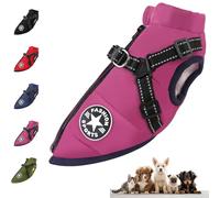 Ultimate Winter Dog Coat - 3 in 1 Winter Jacket for Dogs with Secure Harness, Waterproof & Windproof, Double-Layered for Extreme Cold, Fits Small, Medium, and Large Breeds Comfortably (#3,S)