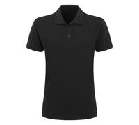Ultimate Women's Pique Polo in Black | Size: 18 Ultimate Black 18