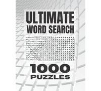 Ultimate Word Search: 1000 Puzzles, Giant Word Search Book for Adults