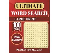 Ultimate Word Search: Word Search with easy-to-read print perfect for all ages! Great gift for vacations, holidays, and relaxation. Get your copy today!