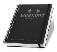 Ultimate Workout Journal - Fitness Training Planner for Men and Women | Track PRs, Build Muscle and Dominate Your Workouts - Essential Gym Gear Accessories for Serious Weight Lifters
