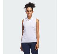 The 152nd Open Royal Troon Adidas Ultimate Sleeveless Polo - White - Womens