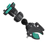 Ultimateaddons 8-40mm Gripper Clamp Handlebar Mount with 3 Prong Adapter Universal Motorbike Attachment